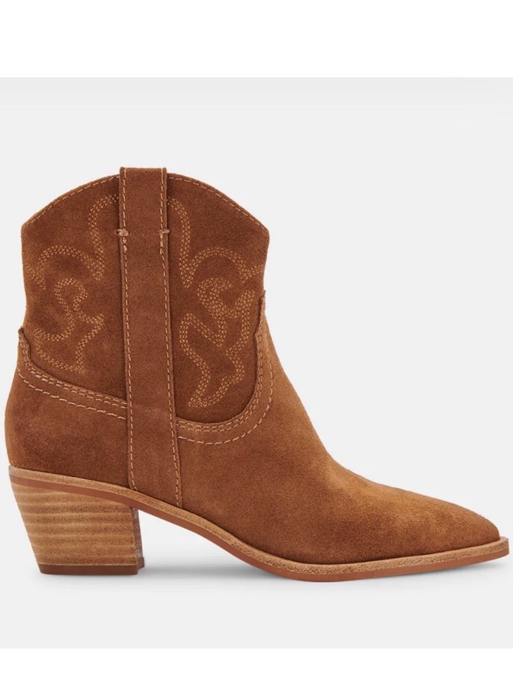 NWT Dolce Vita Solow dark brown suede boot
